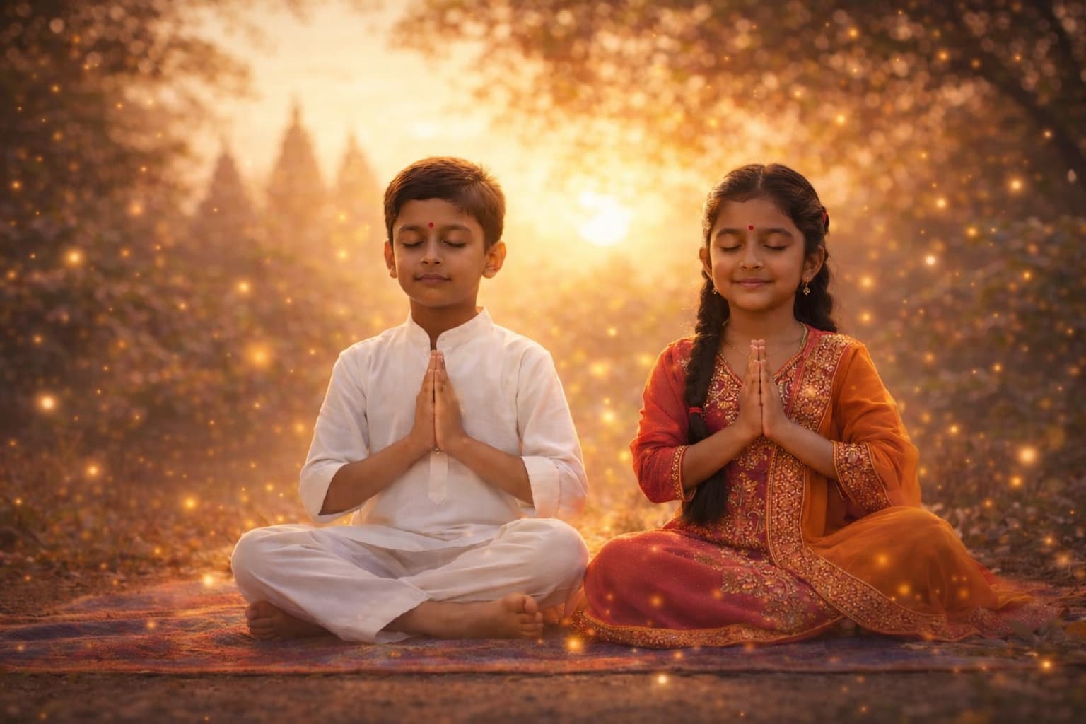 Children learning together